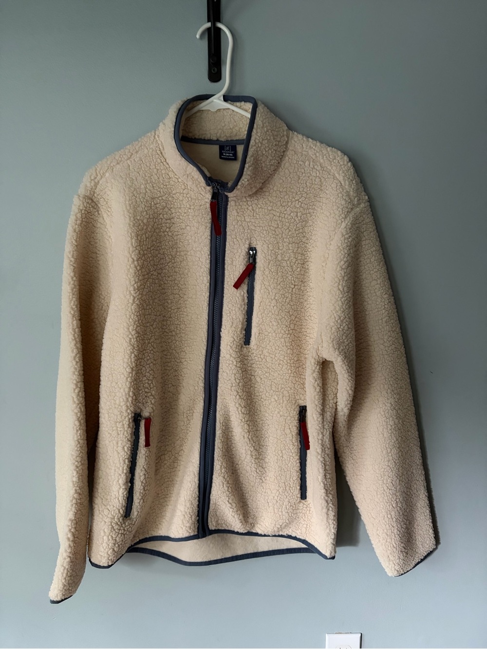 George Cream Sherpa Jacket